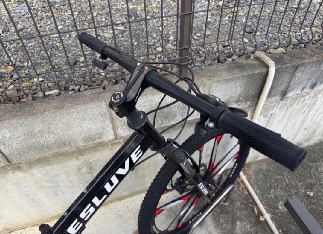 ESLUVE マウンテンバイク ブラック