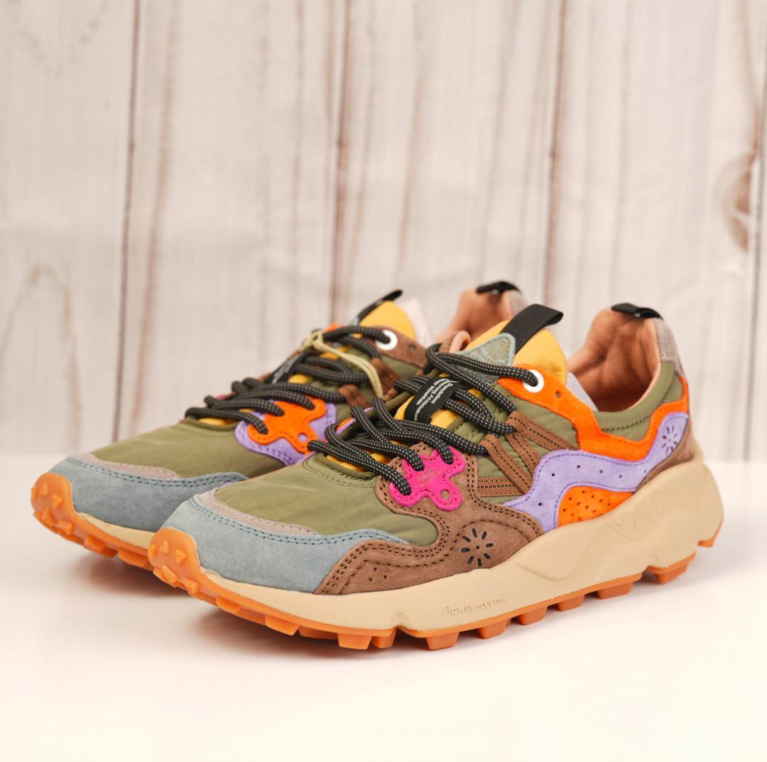 タグ付未使用品 Flower MOUNTAIN YAMANO3　24.5cm