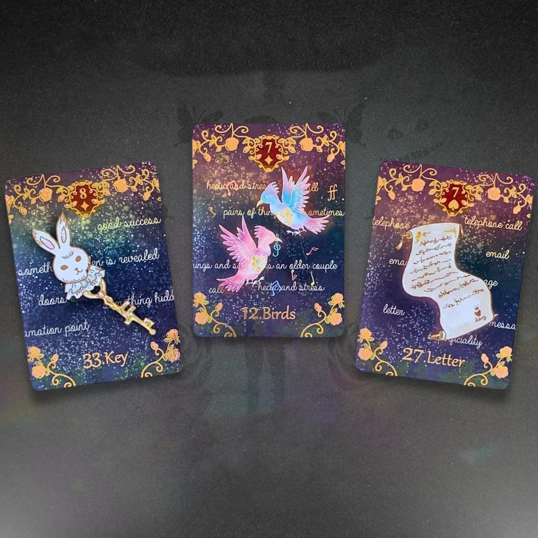 【正規品ルノルマンカード】キュートな不思議の国のアリスの世界観のデッキ✨幻想夢