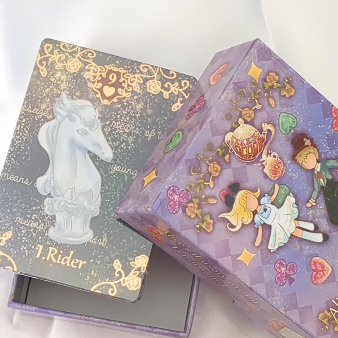 【正規品ルノルマンカード】キュートな不思議の国のアリスの世界観のデッキ✨幻想夢