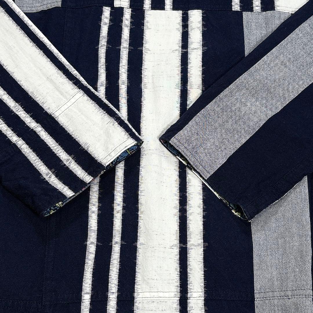 ✨美品✨KURUMI 久留米絣　チュニック　ワンピース　ギエモン　近年　コットン