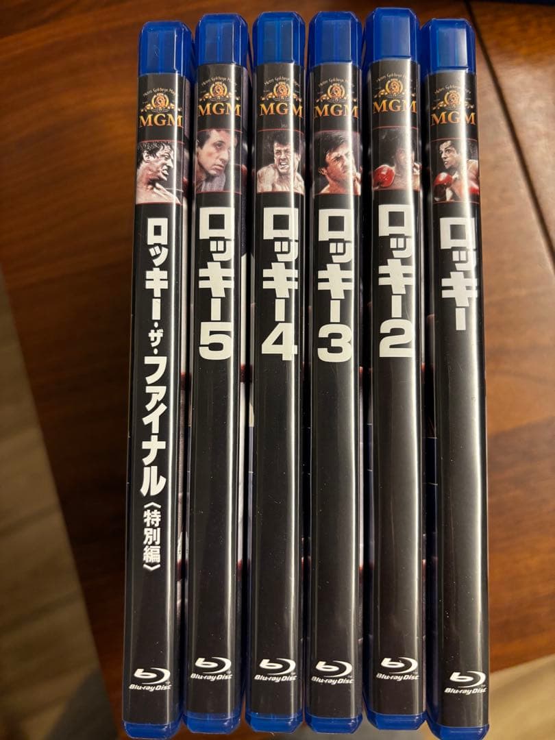 ロッキー Blu-ray 6作品セット！超美品、新品同様