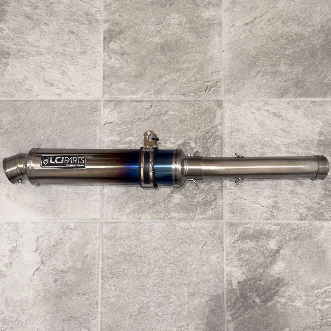 CB400SF NC42 LCI製 ラウンドチタン スリップオン マフラー