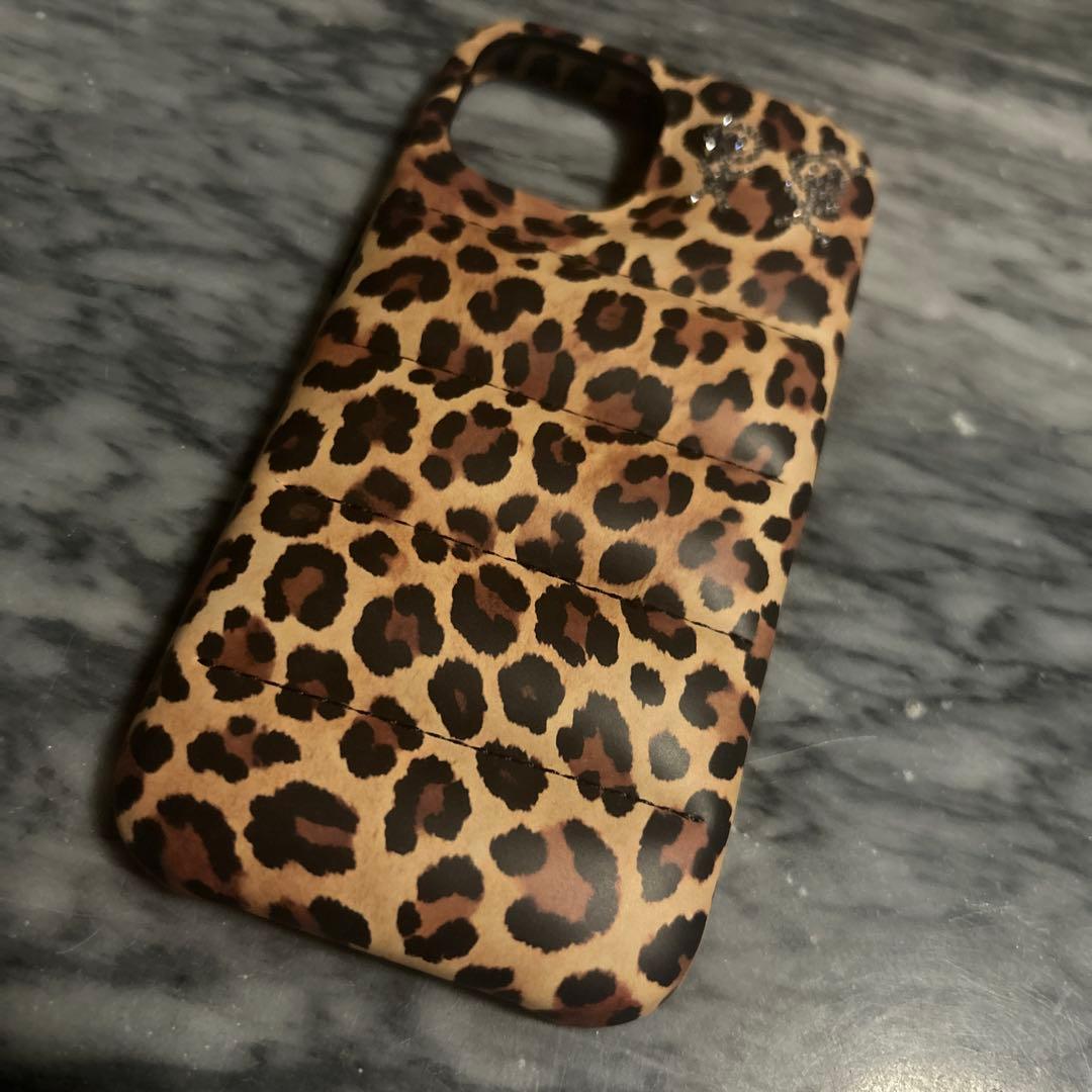 urban sophistication レオパードパッファーケース＋ステッカー