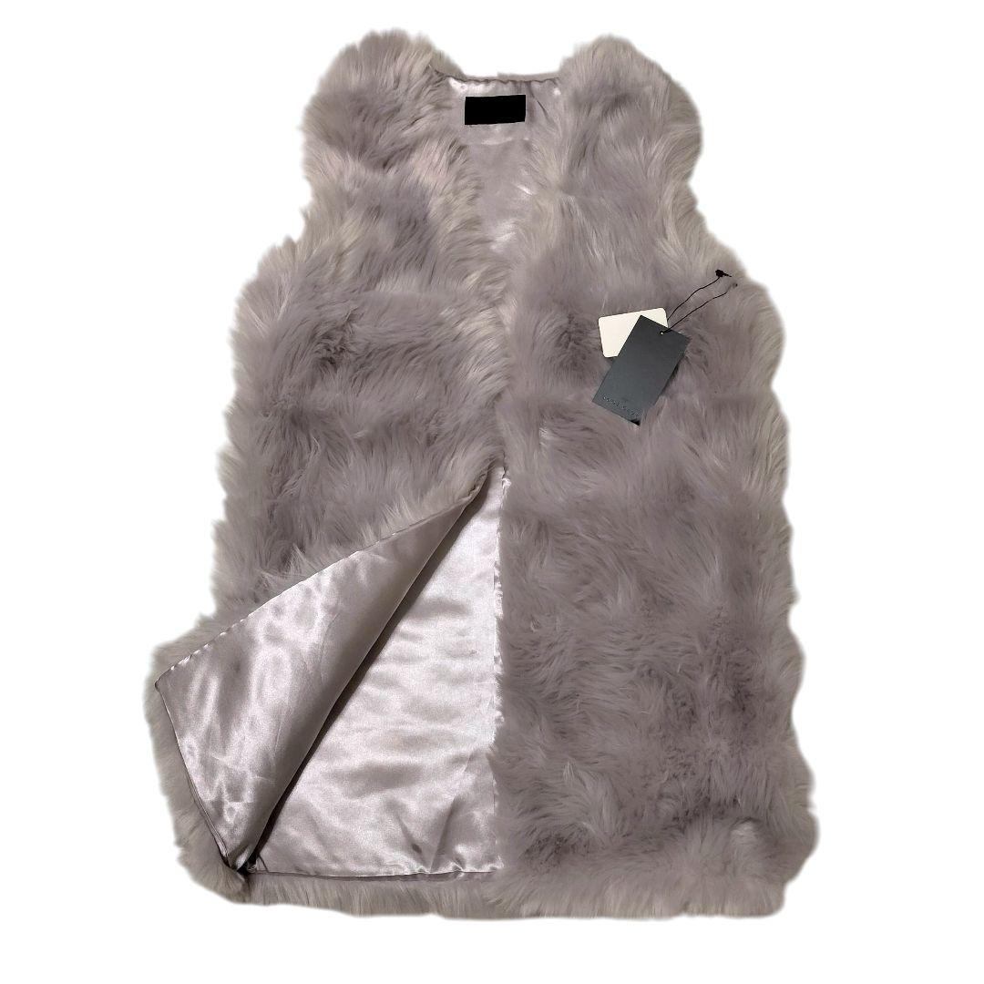 新品タグ付　19,000円　SCOT CLUB スコットクラブ　ファーベスト