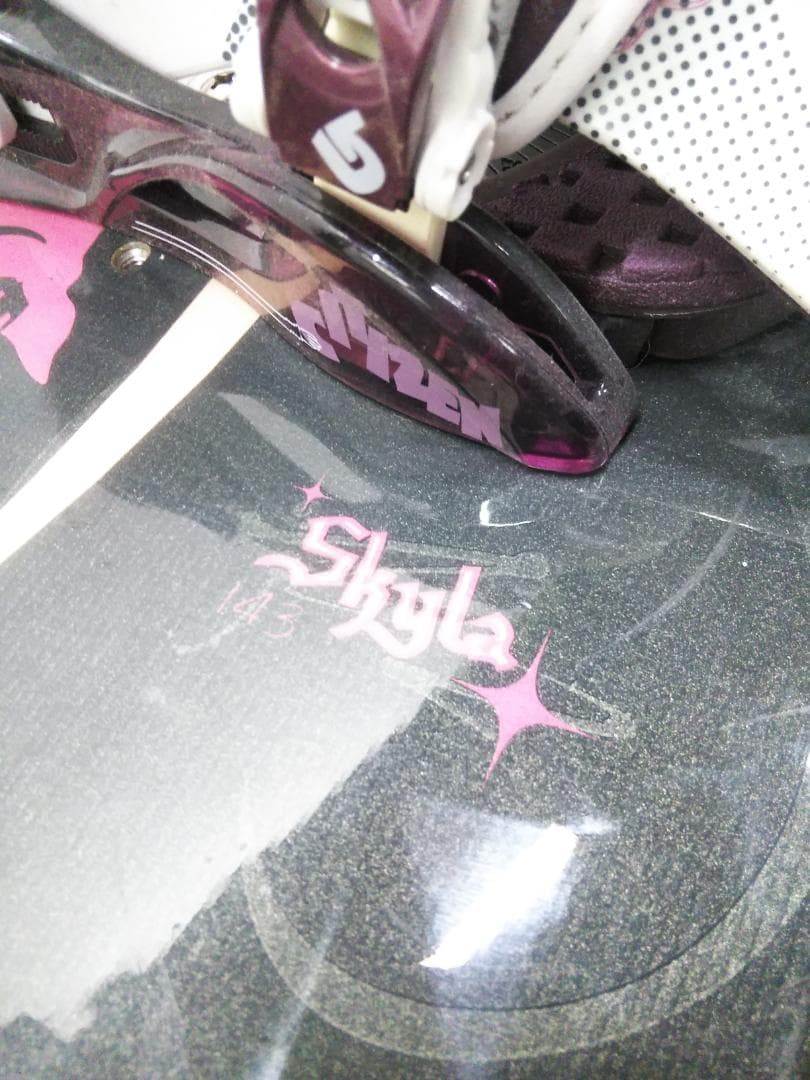 豪華！ K2 143+BURTON 24cm レディース スノーボード5点セット