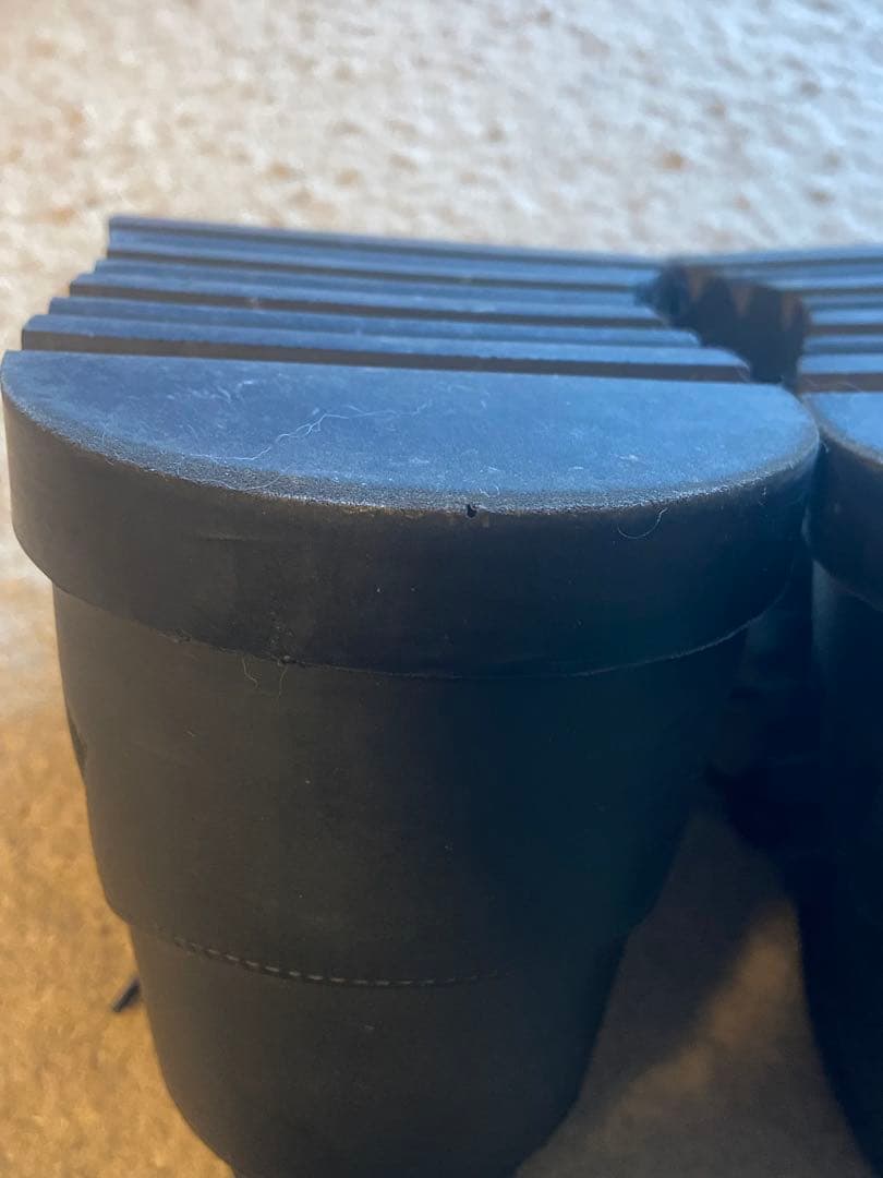 値下げ不可　demonia stomp08 Blk Vegan Leather