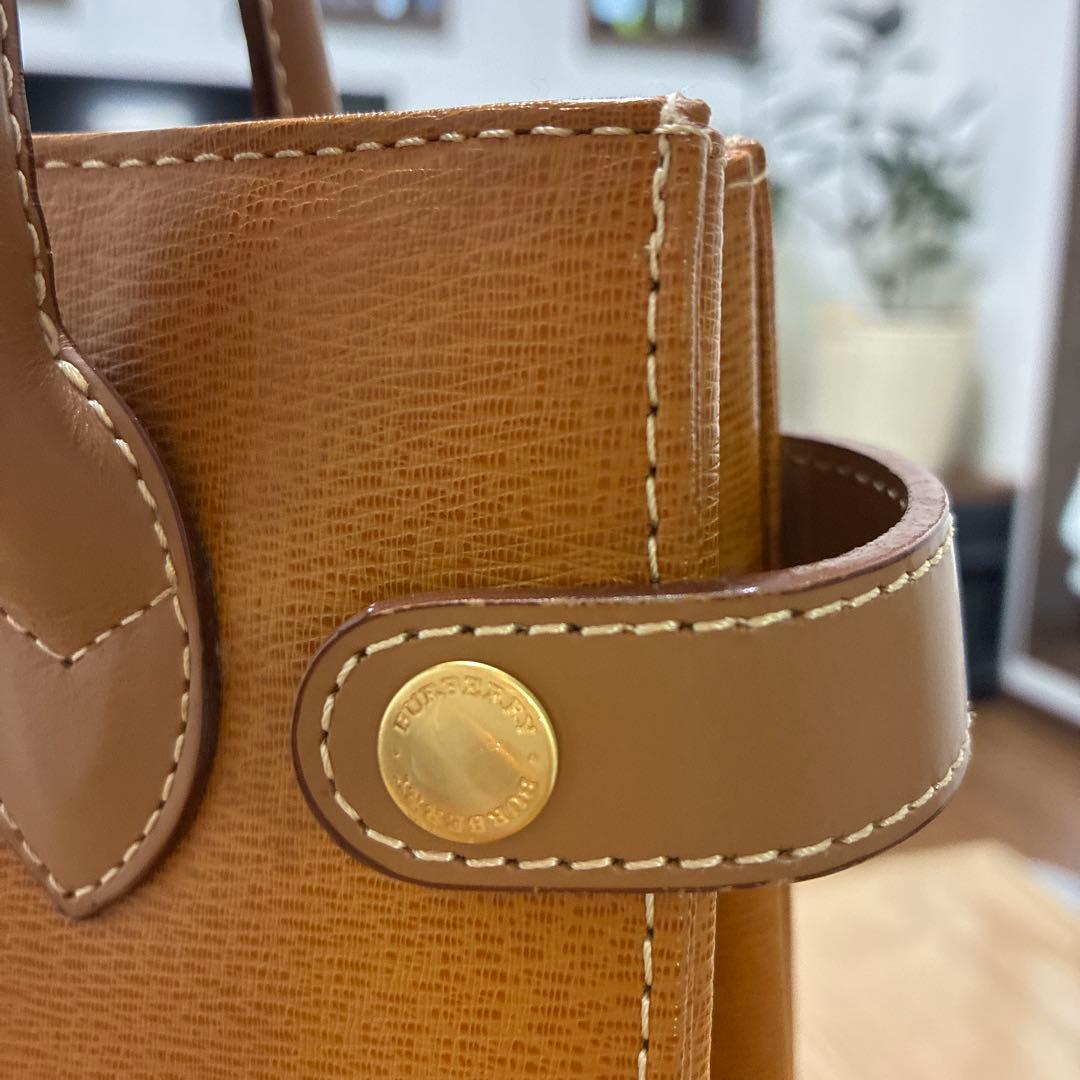 BURBERRY ブラウン トートバッグ