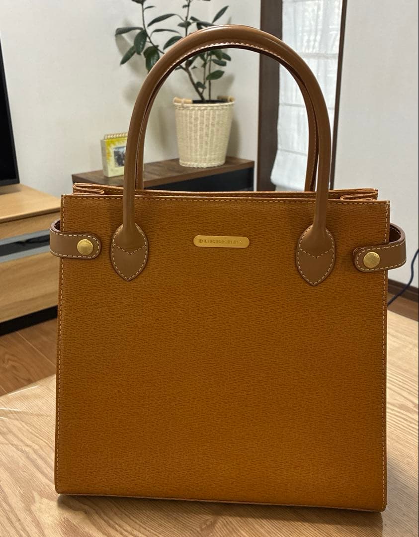 BURBERRY ブラウン トートバッグ