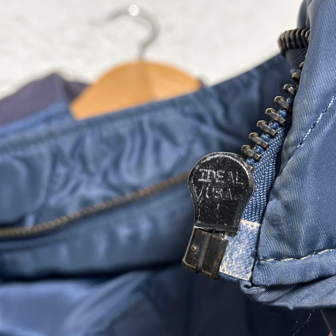 ALPHA 米国製 50s復刻 MA-1 フライトジャケット エアフォースブルー