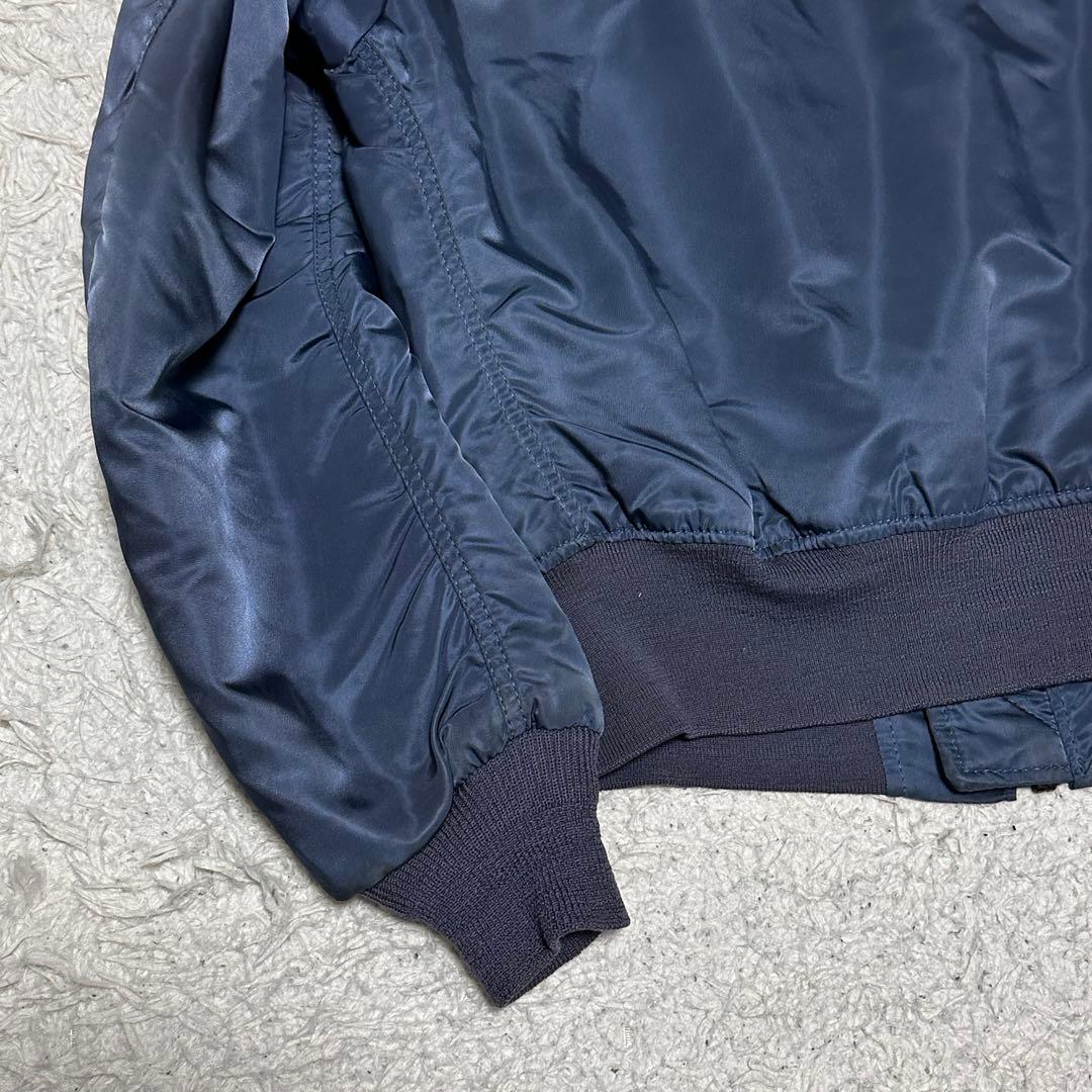 ALPHA 米国製 50s復刻 MA-1 フライトジャケット エアフォースブルー