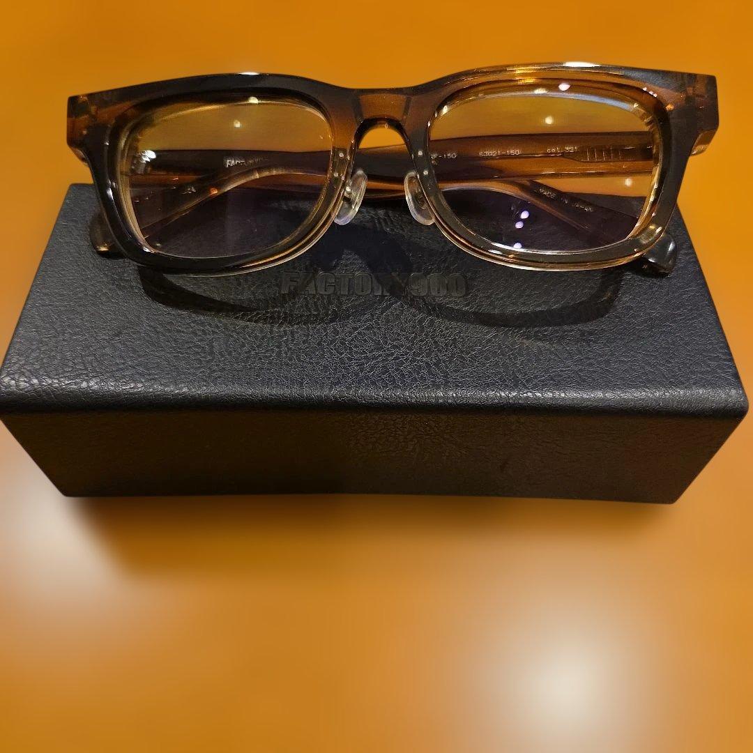FACTORY900 サングラス　 茶ササ　RF 150
