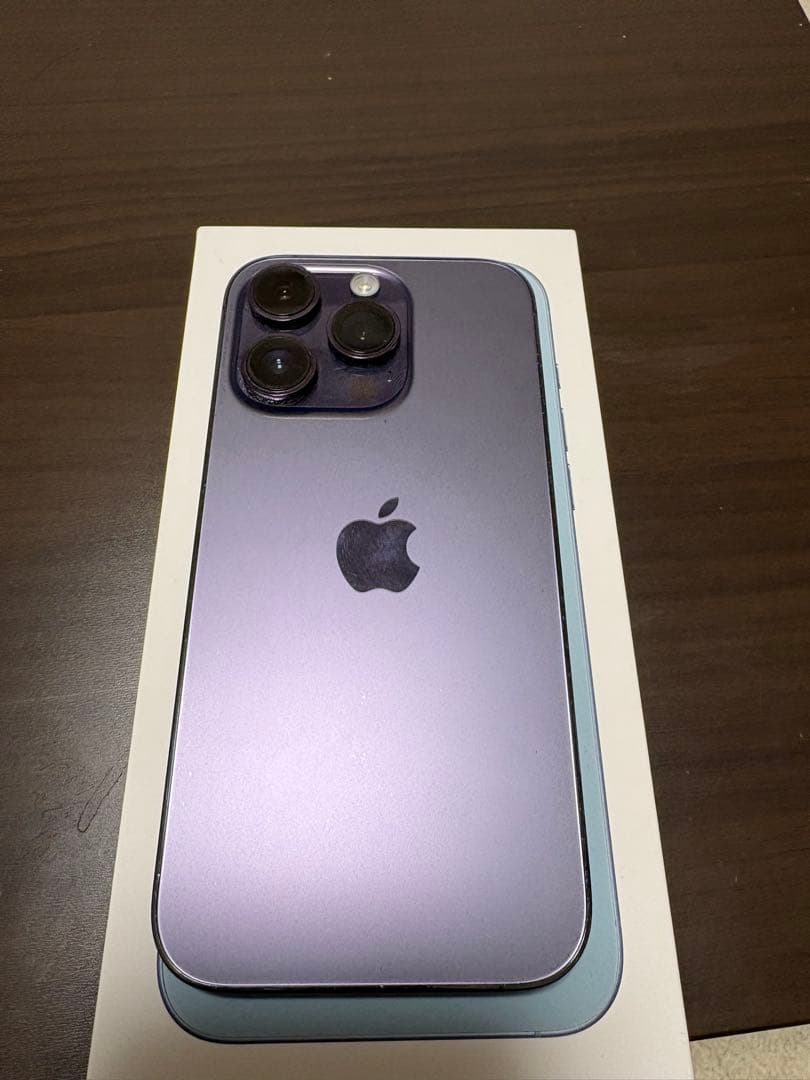 Apple iPhone 14Pro ディープパープル 本体