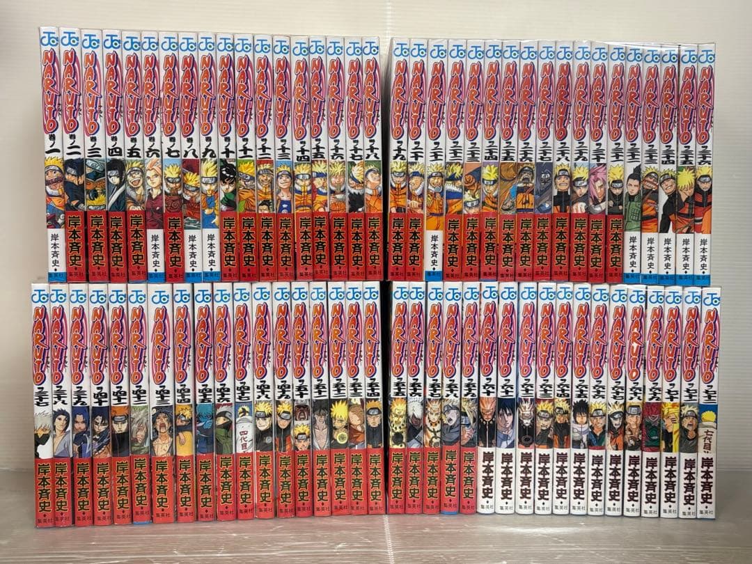 【I222m】《状態良好》NARUTO-ナルト- コミック 全72巻全巻セット