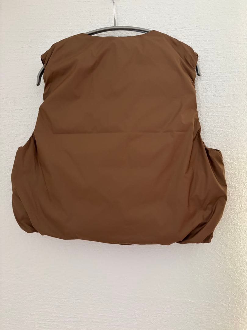 yt 　Orcivalライトダウンベスト　size1 キャメル