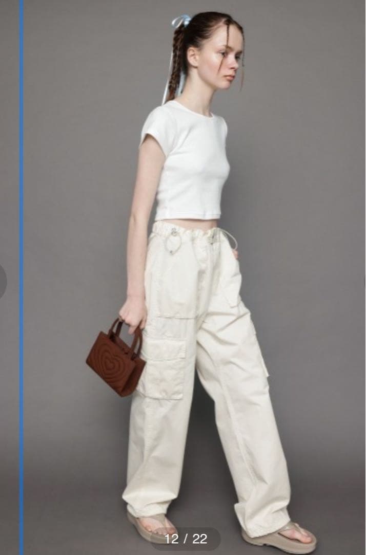 パンツ MICHI x SLY ADJUST WAIST W CARGO