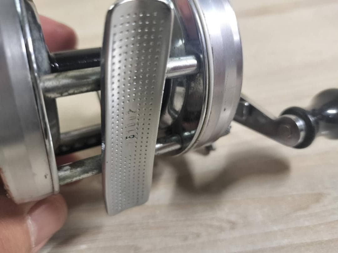 ☆ABU GARCIA アブ アンバサダー 5500C　ビンテージリール　銀