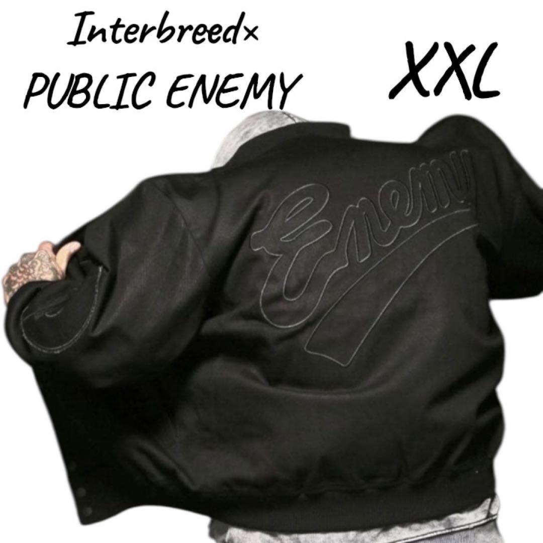 限定品Interbreed× PUBLIC ENEMY★スタジャン XXL 美品