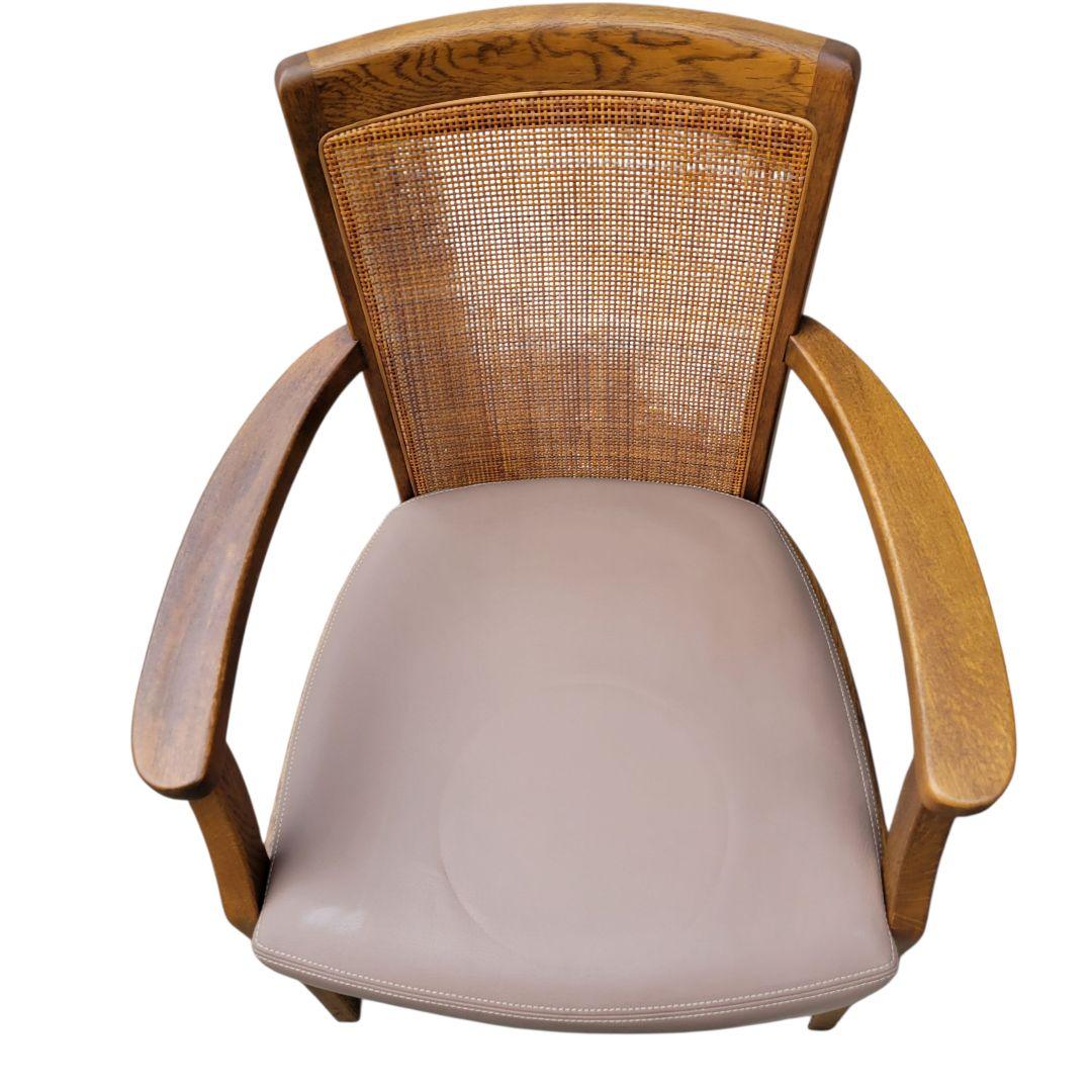 【希少】浜本工芸 高級ダイニングチェア 2脚セット 天然木 椅子