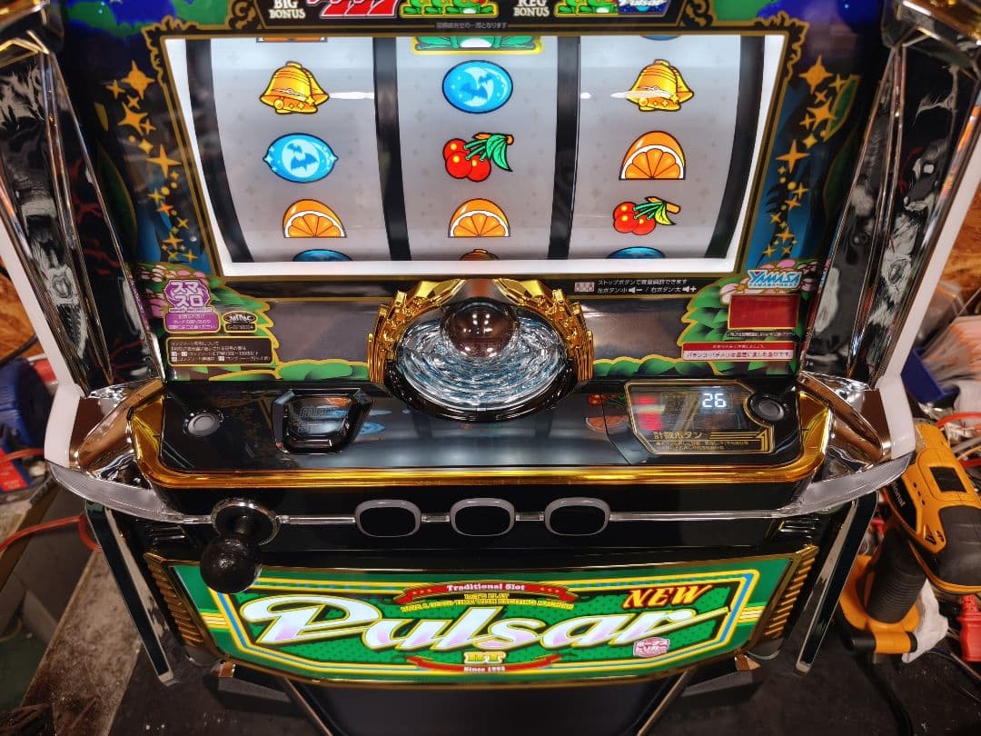 【本州送料込】ニューパルサーBT バイブスイッチ取付済 簡易ユニット付