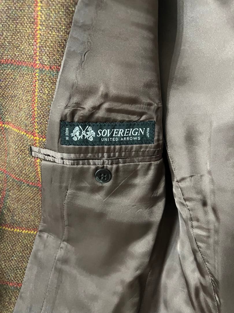 ユナイテッドアローズSoverignリングヂャケットウールジャケット　サイズ44