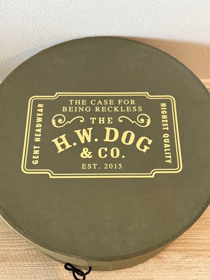 The HW Dog & Co. グレーリボンハット