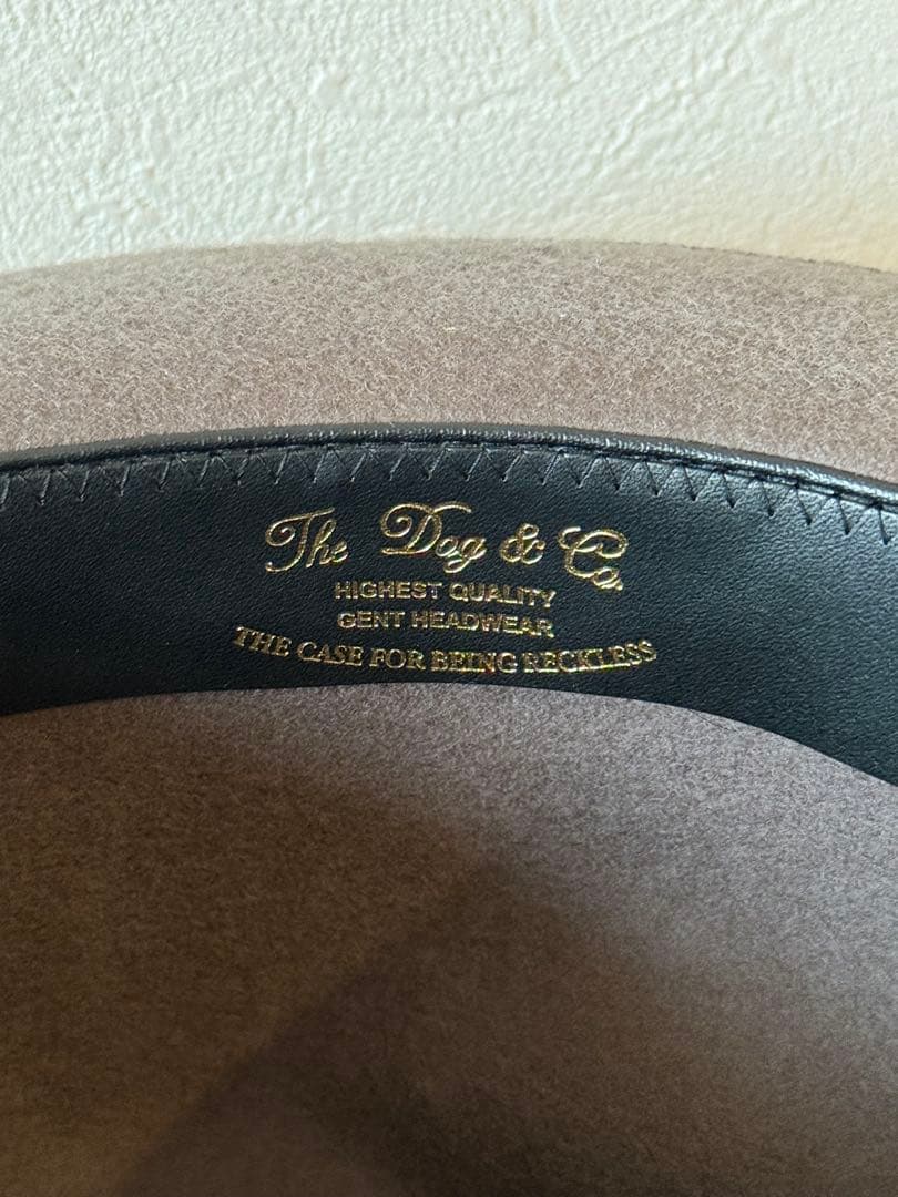 The HW Dog & Co. グレーリボンハット