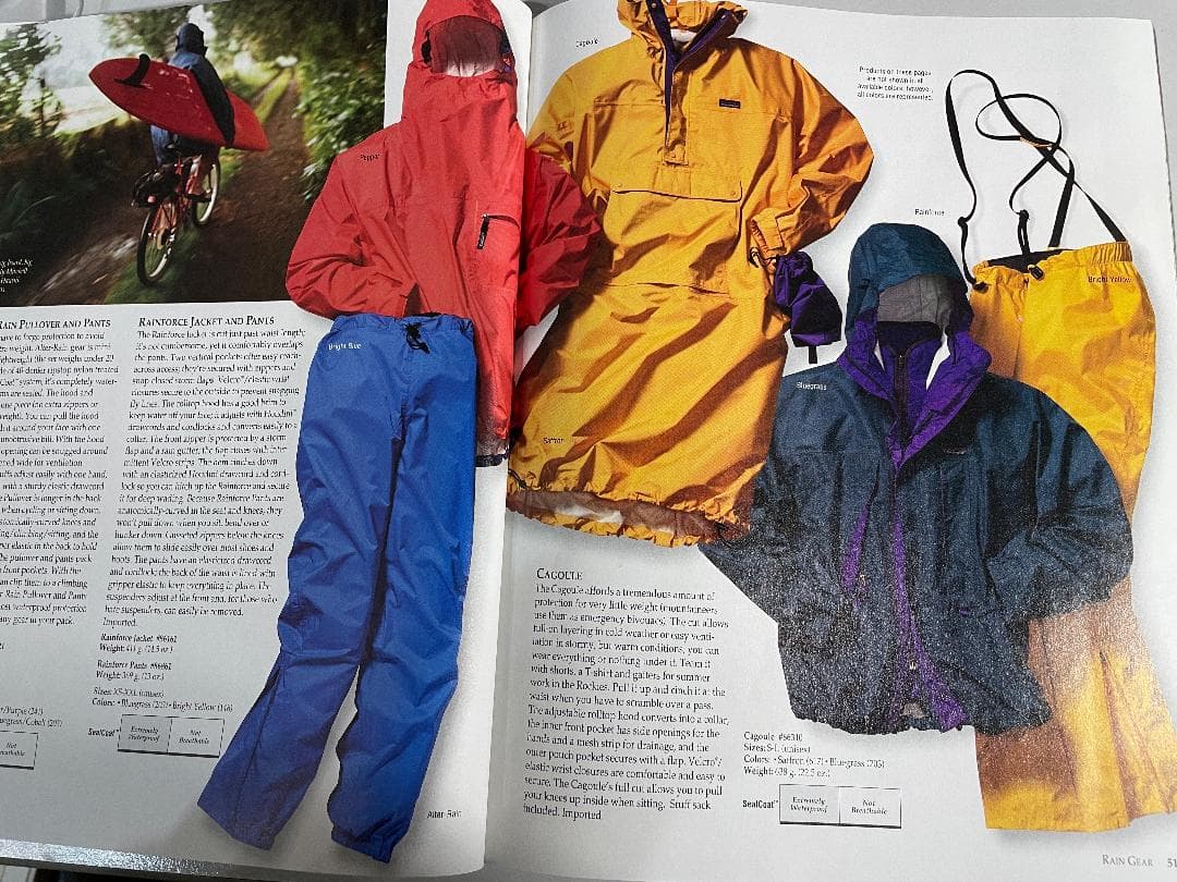 N*G様 【パタゴニア】 1992年春夏カタログ【Patagonia】