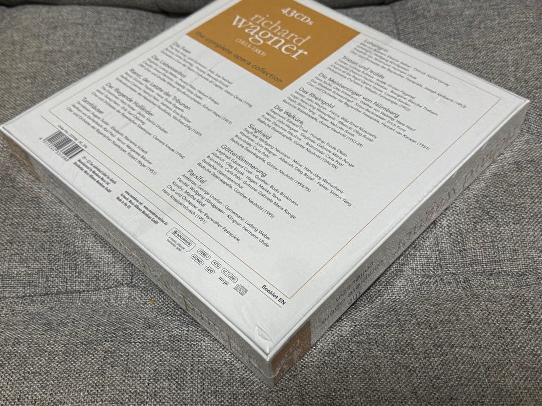 リチャード・ワーグナー　ワーグナー：オペラ全集　43CD