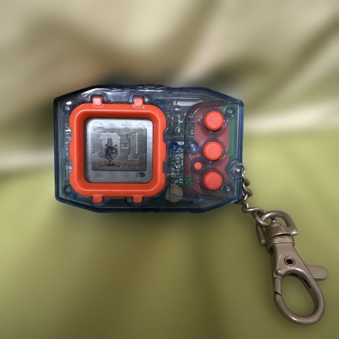 デジモンペンデュラム　Ver.2.5　D-1　クリアブルー オレンジ