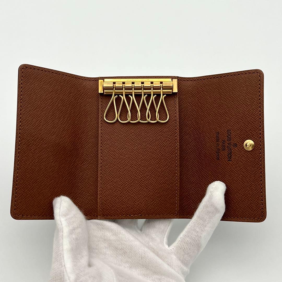 【極美品】ルイヴィトン モノグラム ミュルティクレ6連 キーケース