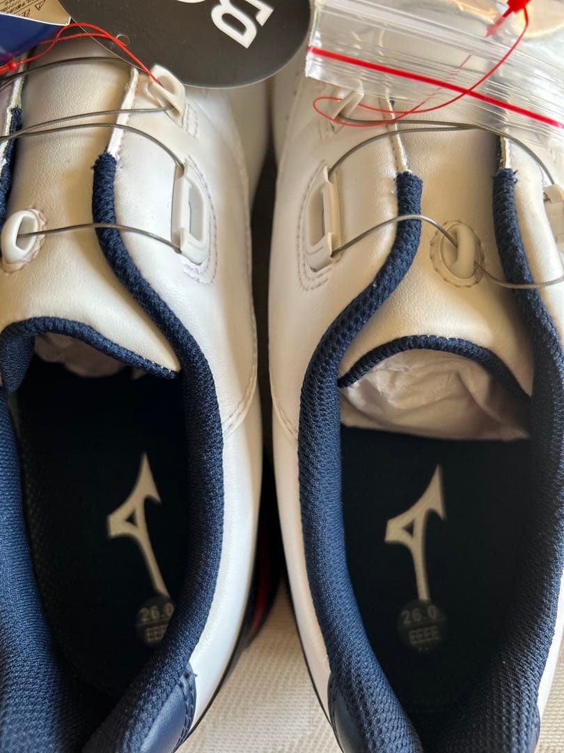 【ミズノ] ゴルフシューズ ワイドスタイル002 ボア メンズ