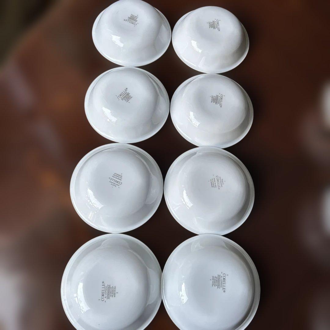 ディズニー 　小ボウル　・・・　13.8×3.5㎝8枚セット コレール米国製