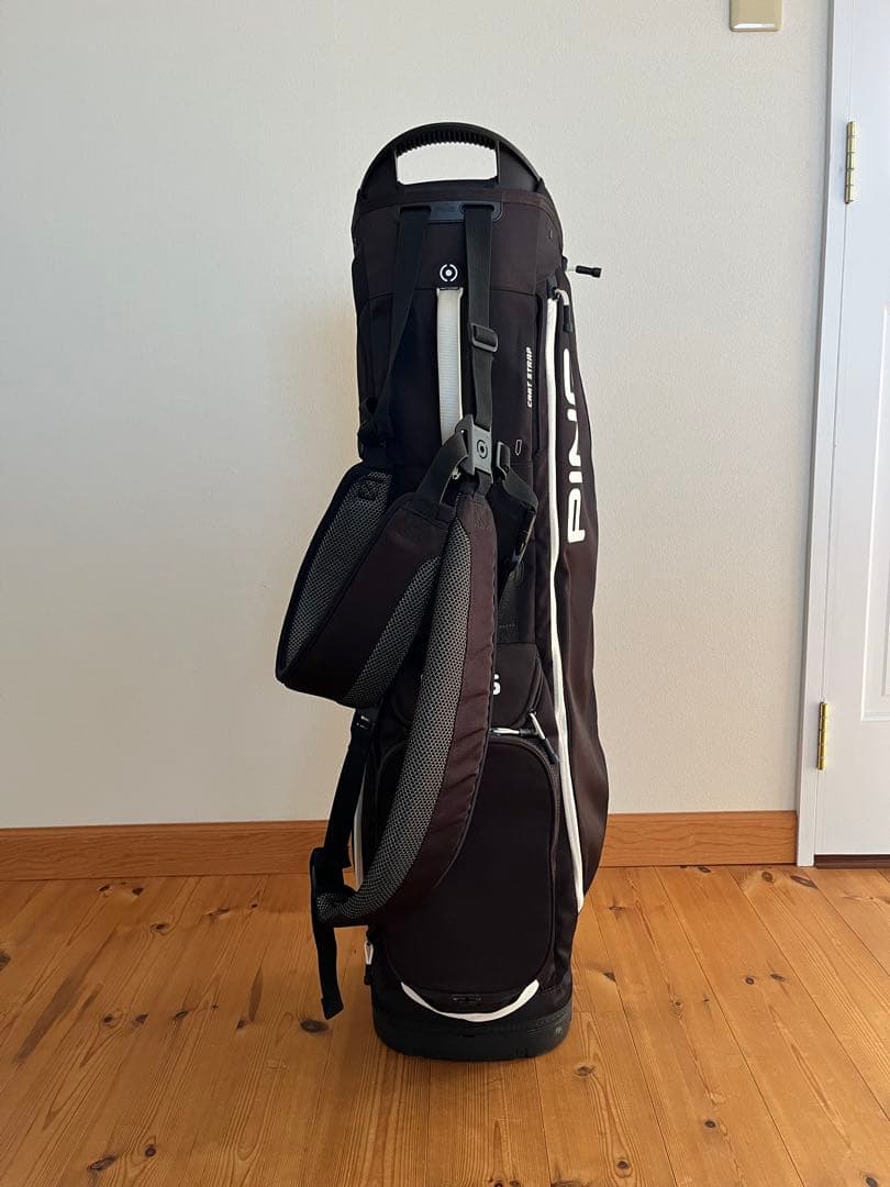 PING HOOFER LITE ピン キャディバッグ ブラック スタンド付き