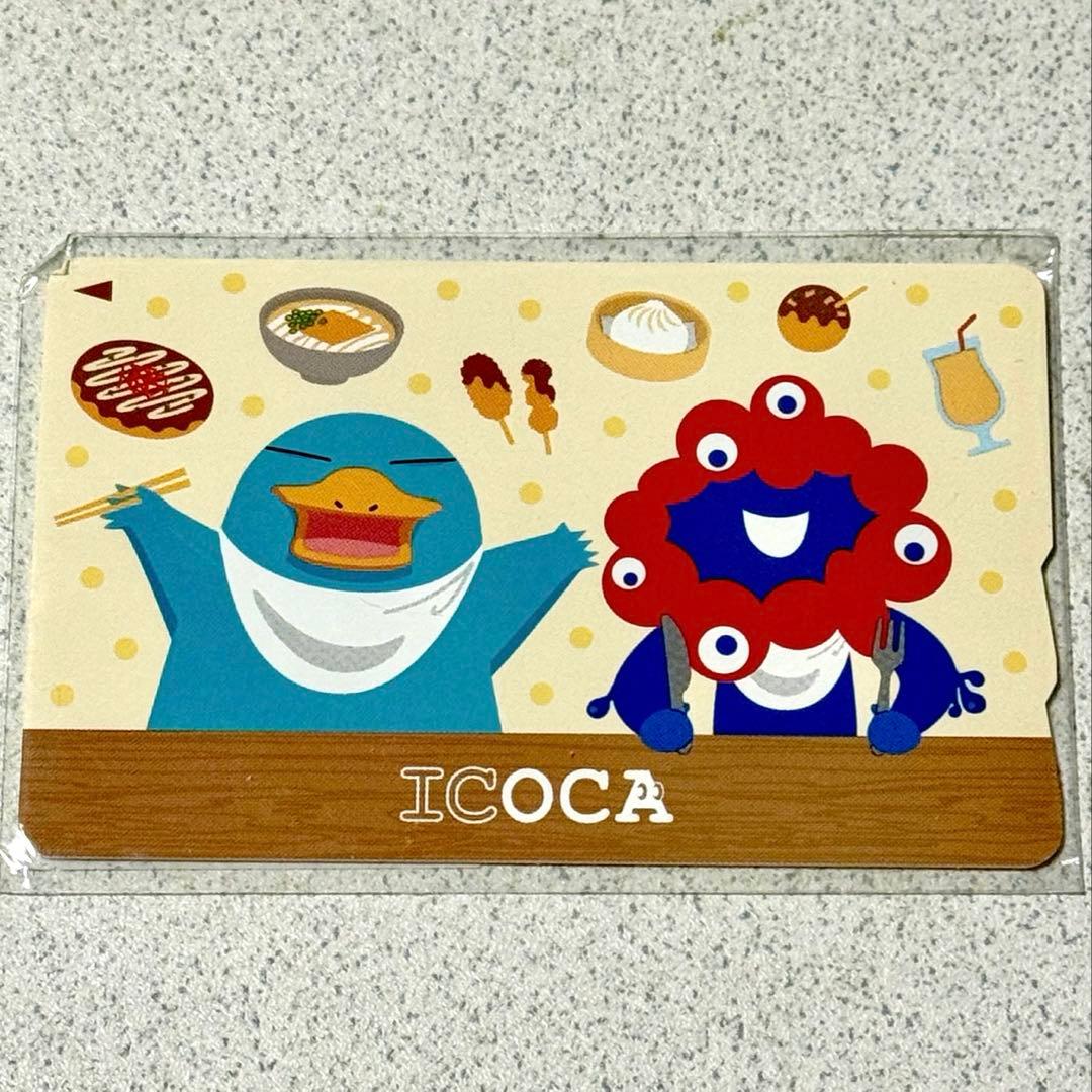 2025大阪・関西万博限定 ミャクミャク×イコちゃん 記念ICOCA 新品未開封