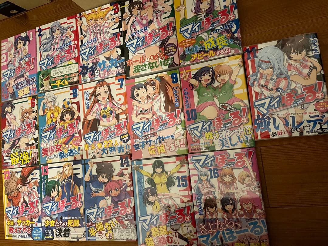 白泉社 マイぼーる! 全16巻 セット　初版