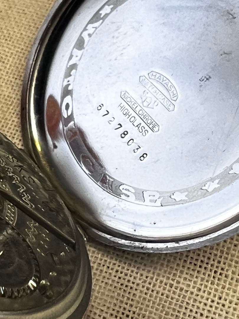 ヴィンテージ　精工舎　EXCELLENT シルバー 懐中時計　レア