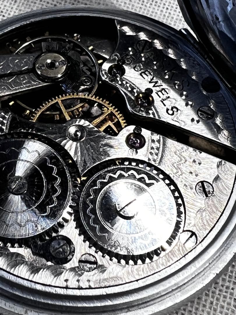 ヴィンテージ　精工舎　EXCELLENT シルバー 懐中時計　レア