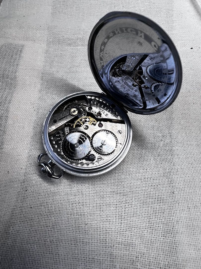 ヴィンテージ　精工舎　EXCELLENT シルバー 懐中時計　レア