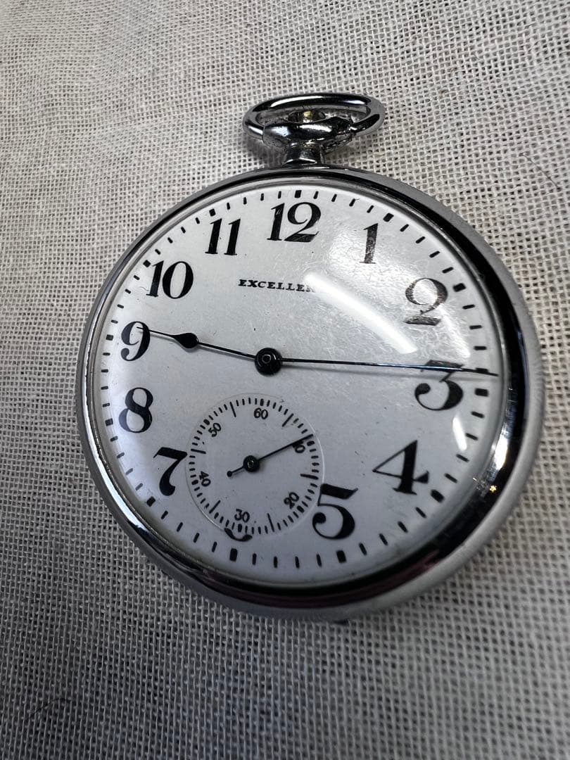 ヴィンテージ　精工舎　EXCELLENT シルバー 懐中時計　レア