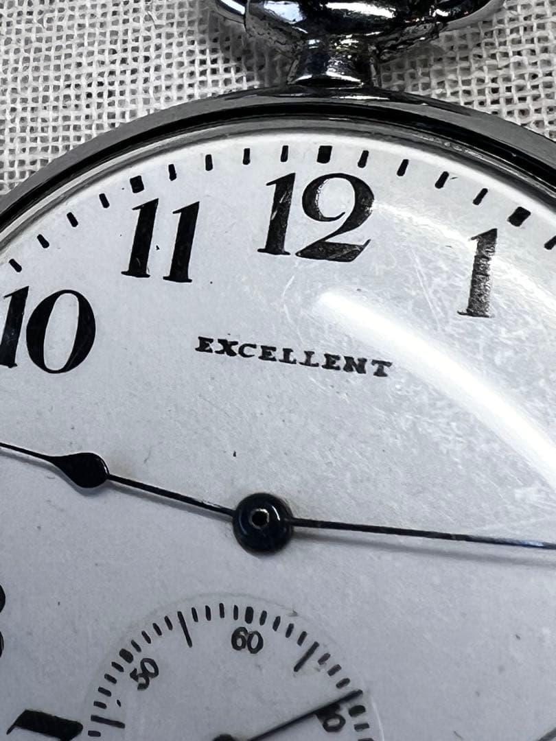 ヴィンテージ　精工舎　EXCELLENT シルバー 懐中時計　レア