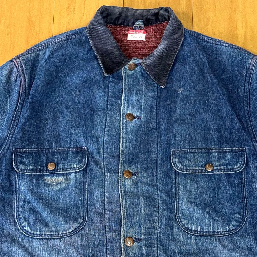 BIG MAC 60s USA製 デニム カバーオール ロコジャケット