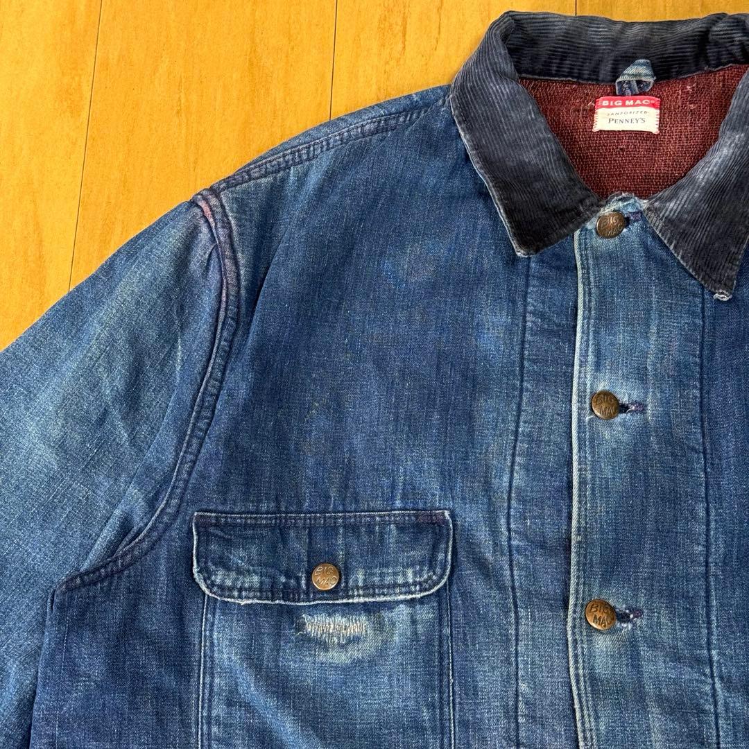 BIG MAC 60s USA製 デニム カバーオール ロコジャケット