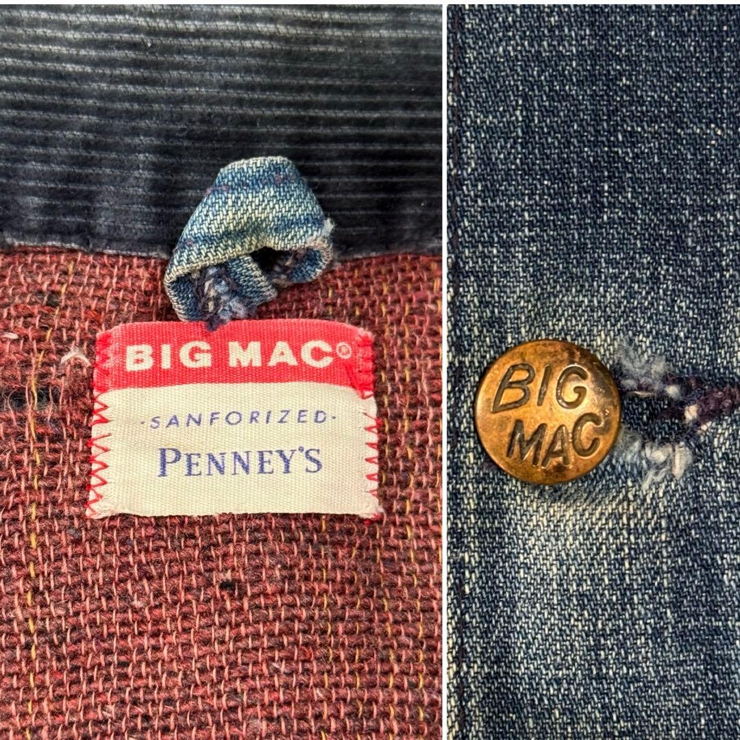 BIG MAC 60s USA製 デニム カバーオール ロコジャケット