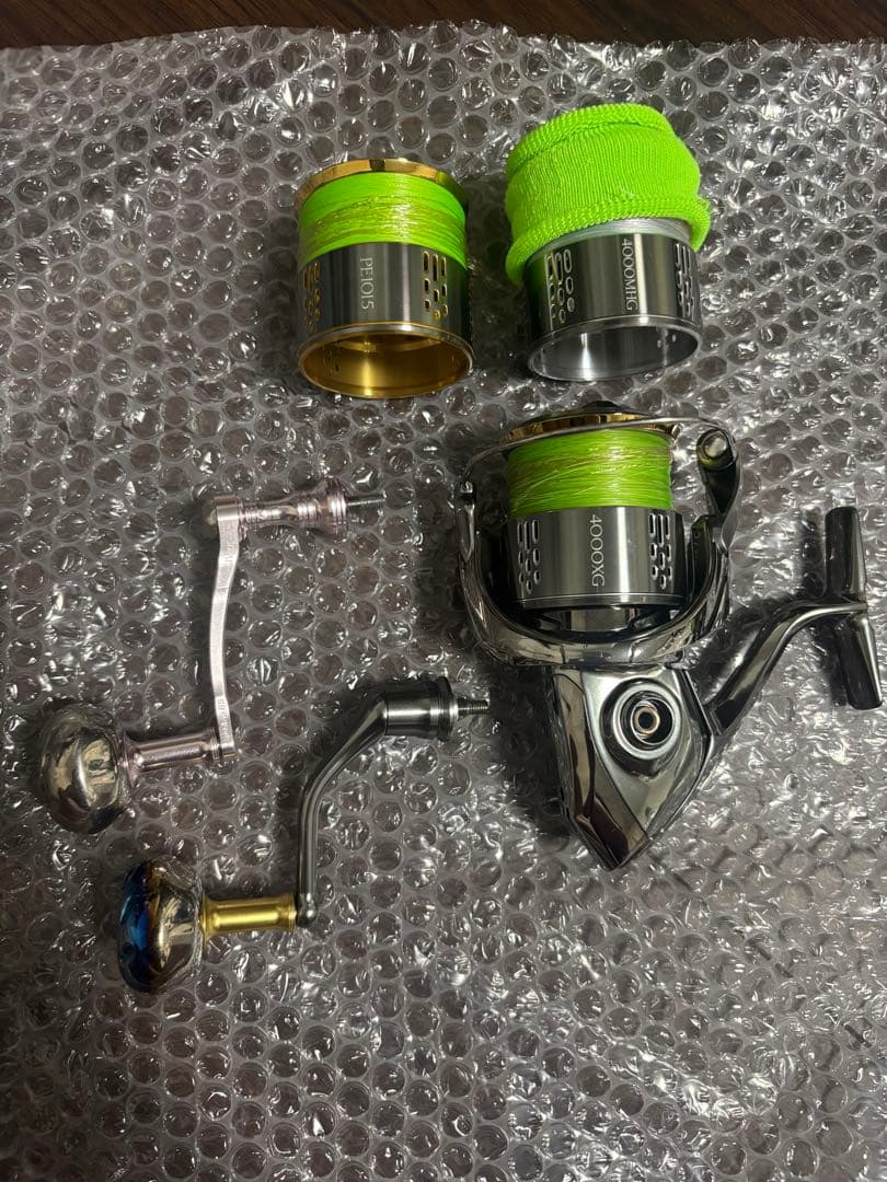 18ステラ 4000MHG リブレハンドル、替えスプール付