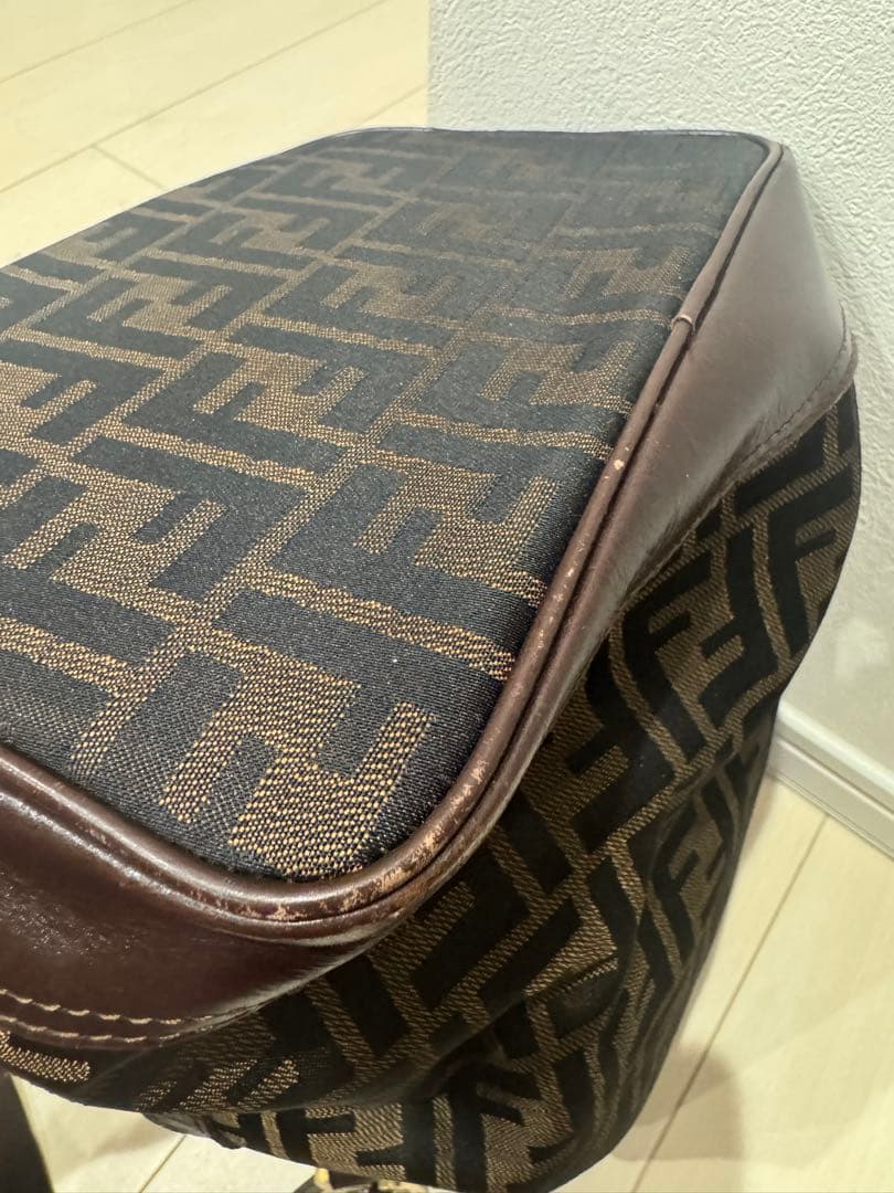 FENDI 巾着 ズッカ柄 ショルダーバッグ