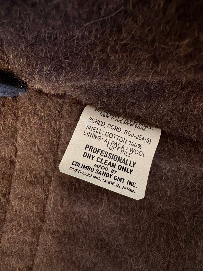 コリンボ　今期物　オブザーバーパーカー　ブラック　36