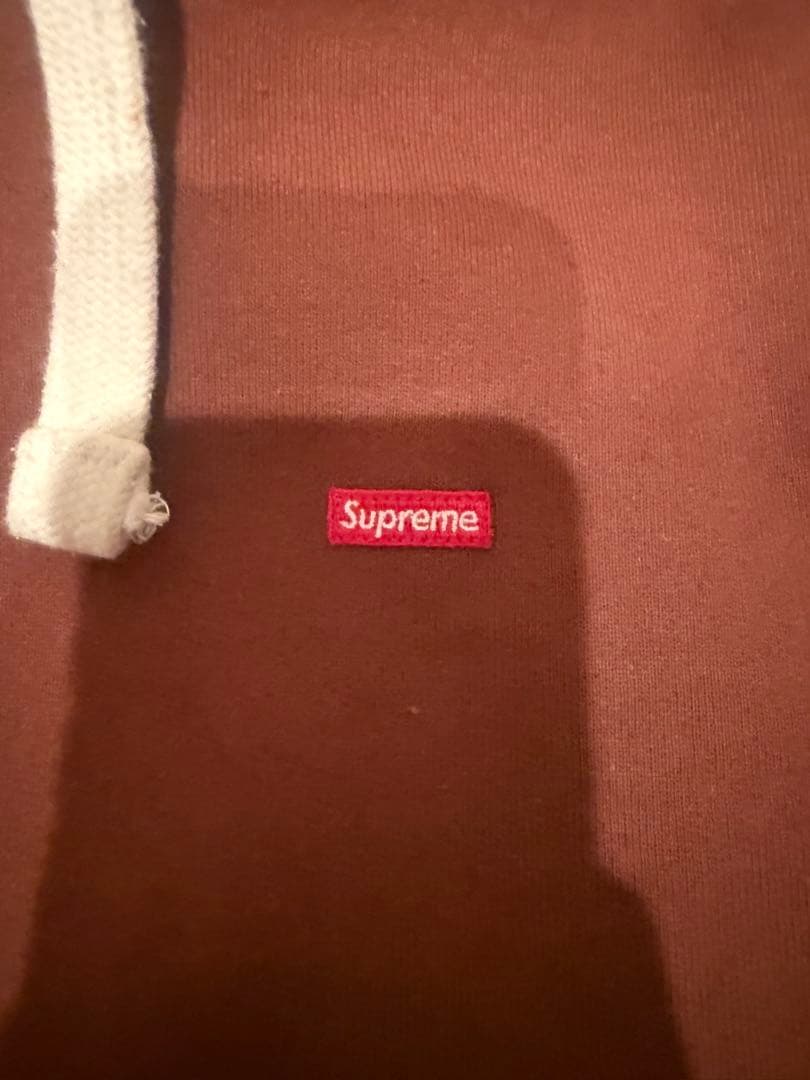 supremeジップパーカー