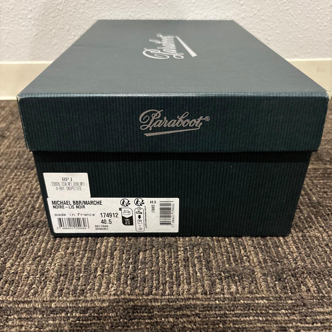 【極美品】paraboot michael パラブーツ ミカエル BBR