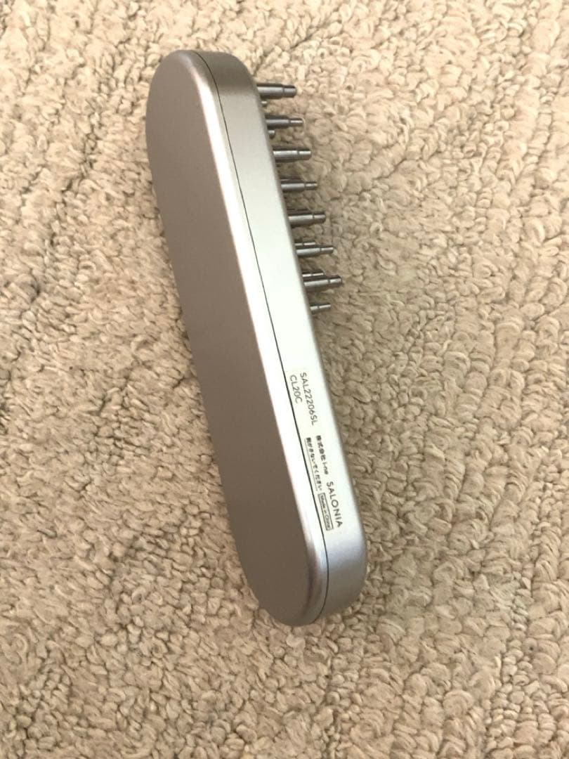 【美品】SALONIA サロニア EMS リフトブラシ 電気ブラシ 美顔器 頭皮